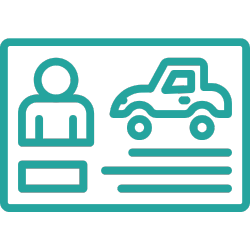 icono licencia de conducir